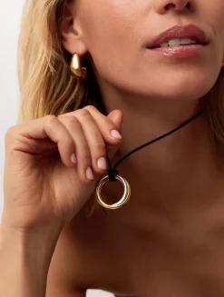 Lucy Williams Entwine Pendant Cord Necklace