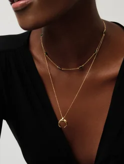 Lucy Williams Large Horn Pendant Necklace