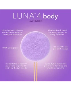 Luna 4 Body Brush - Lavender