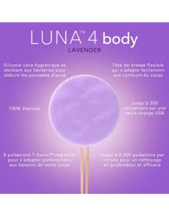 Luna 4 Body Brush - Lavender
