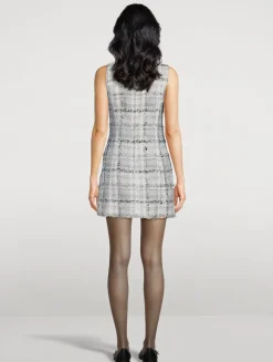 Lurex Raschel Tweed Sheath Dress