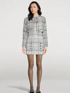 Lurex Raschel Tweed Sheath Dress