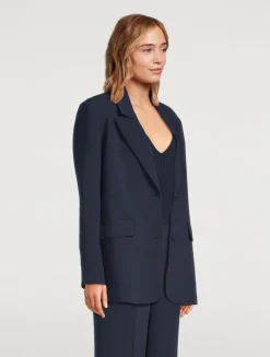 Luxe Suiting Boyfriend Blazer