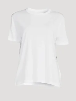 Lyocell And Cotton Crewneck T-Shirt