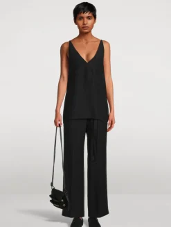 Maggi Straight-Leg Trousers