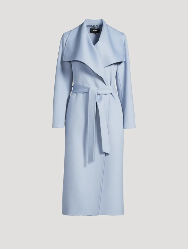 Mai Belted Wool Wrap Coat