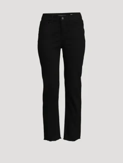 Mara Mid-Rise Straight Jeans