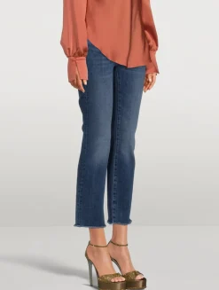 Mara Mid-Rise Straight Jeans