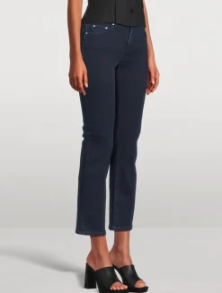 Mara Straight Ankle Jeans