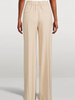 Marbeau Wide-Leg Trousers