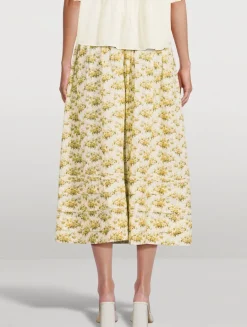 Marcie Maxi Skirt In Floral Print