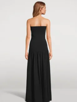 Marciella Strapless Maxi Dress