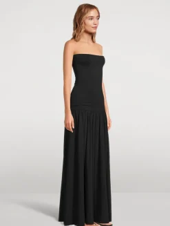 Marciella Strapless Maxi Dress