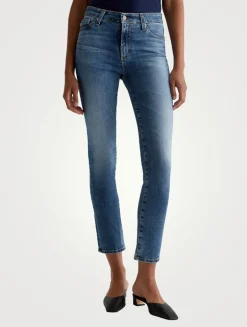 Mari High-Waisted Straight Jeans