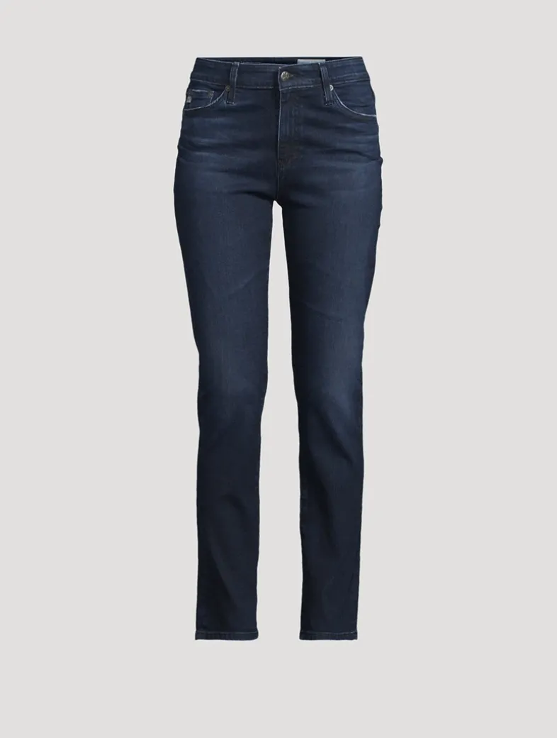 Mari Slim Straight Jeans