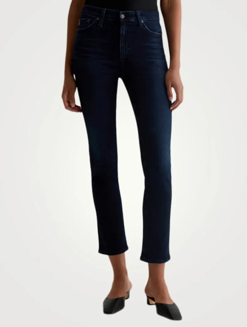 Mari Slim Straight Jeans