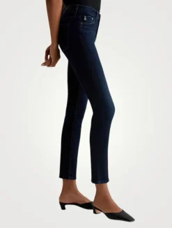 Mari Slim Straight Jeans