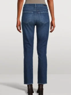 Mari Slim Straight Jeans