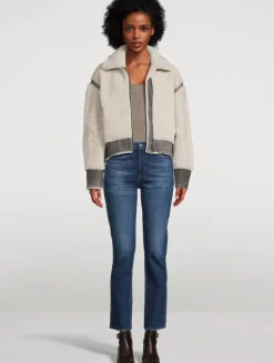 Mari Slim Straight Jeans