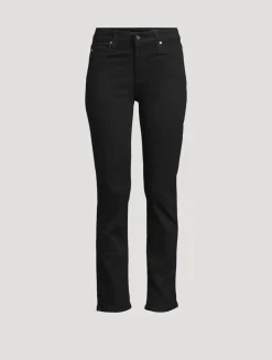 Mari Slim Straight Jeans