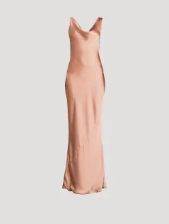 Maria Satin Gown