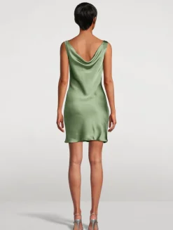 Maria Satin Mini Dress