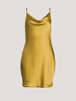 Maria Satin Slip Dress