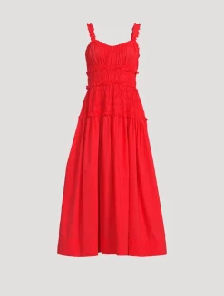 Marianne Smocked Midi Dress