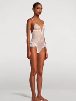 Mathilde Embroidered Bodysuit