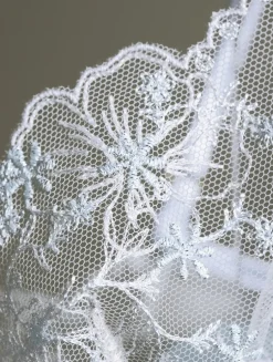 Mathilde Embroidered Demi Plunge Bra