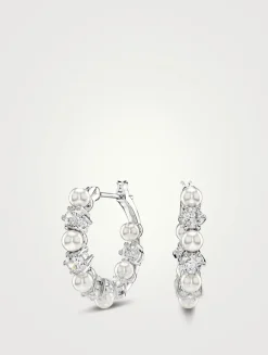 Matrix Crystal Drop Earrings