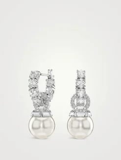 Matrix Crystal Drop Earrings