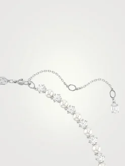 Matrix Crystal Tennis Necklace