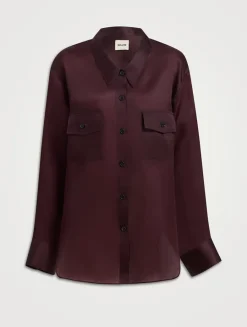 Matteo Silk Organza Shirt