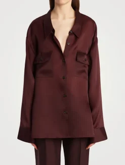 Matteo Silk Organza Shirt