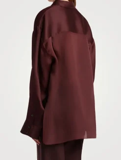 Matteo Silk Organza Shirt