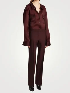 Matteo Silk Organza Shirt