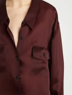 Matteo Silk Organza Shirt