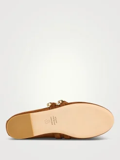 Maven Suede Mary Jane Ballet Flats