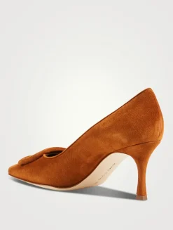 Maysale 70 Suede Pumps