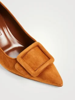 Maysale 70 Suede Pumps