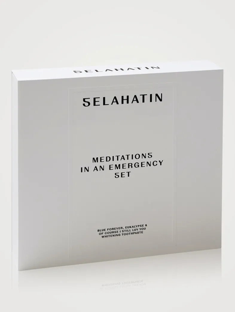 Meditation In An Emergency Toothpaste Set