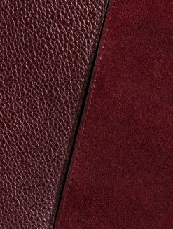 Medium Ai Leather And Suede Shoulder Bag