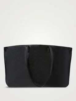Medium Ai Leather Shoulder Bag