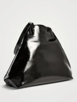 Medium Ai Patent Leather Shoulder Bag