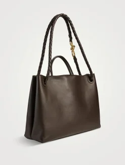 Medium Andiamo Leather Bag