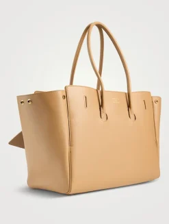 Medium Bel Air Leather Tote Bag