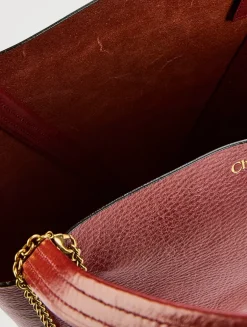Medium Chloé Spin Leather Tote Bag