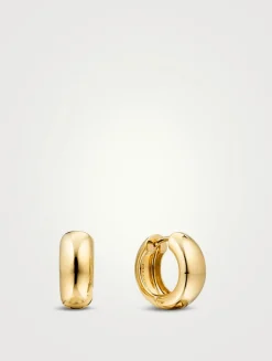 Medium Chunky Hoop Earrings