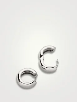 Medium Chunky Hoop Earrings